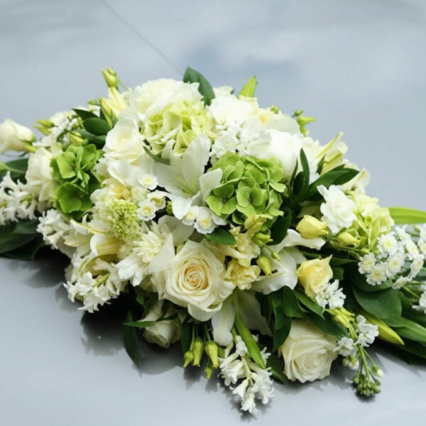 Aranjament funerar pe ventuză
