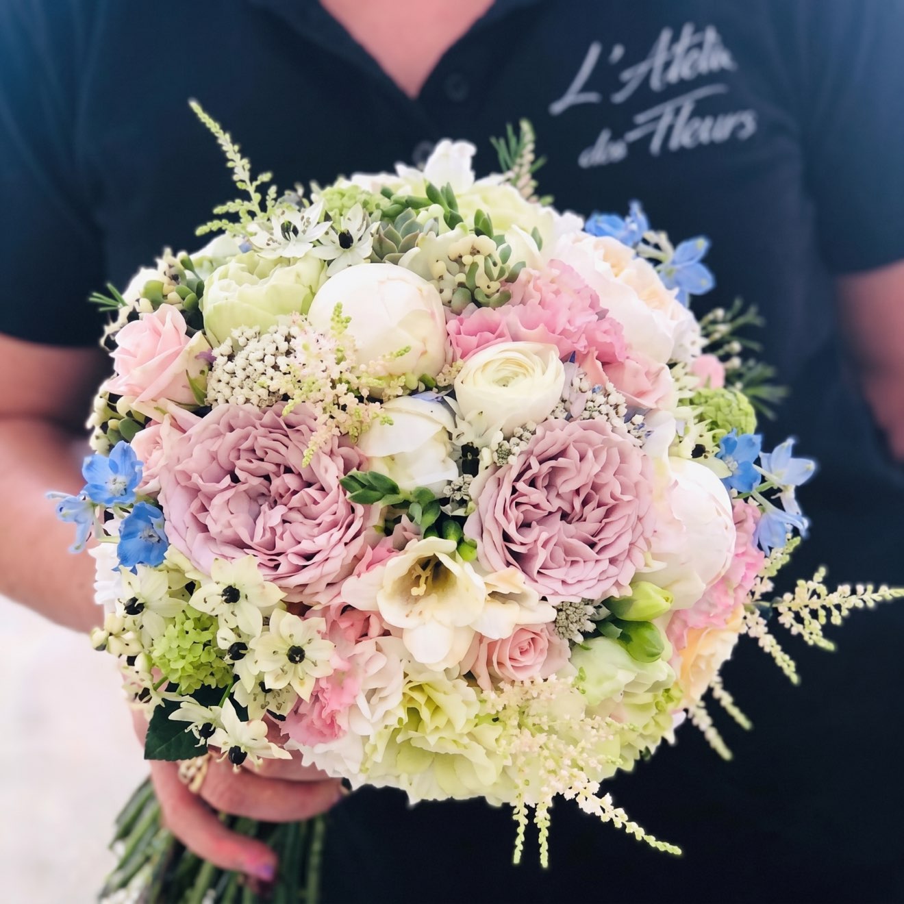 Buchet de mireasă Răsărit alpin