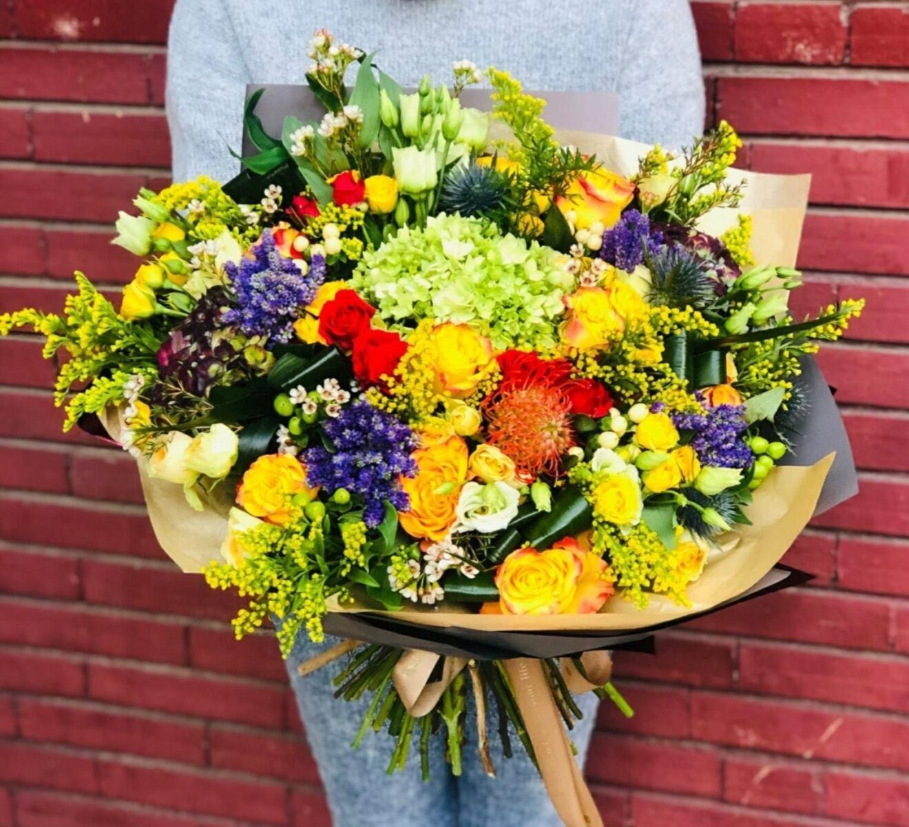 Buchet toamna-mix de flori