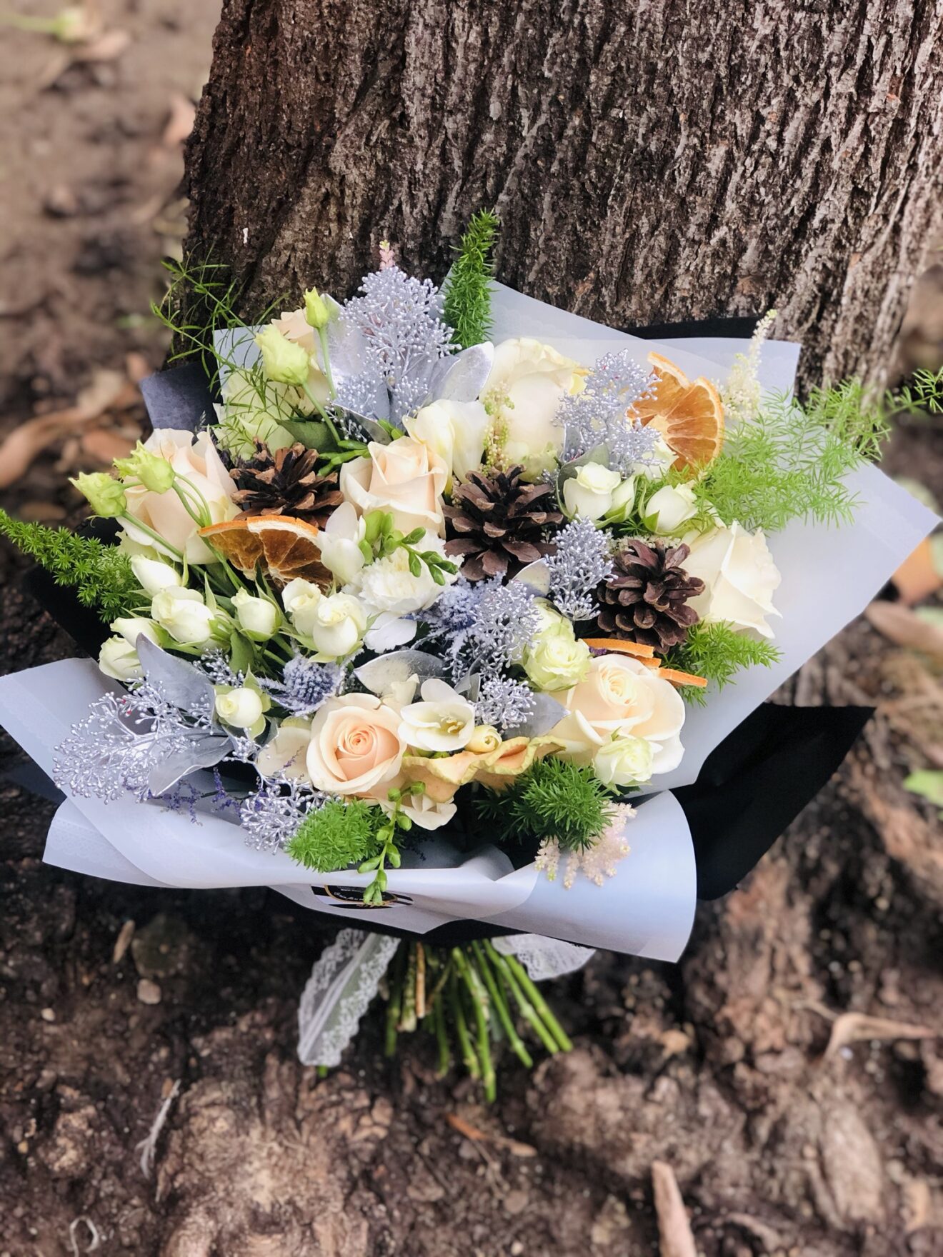 Buchet cu tematica de Crăciun