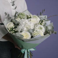 Buchet alb Duchess