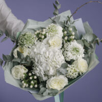 Buchet alb Duchess