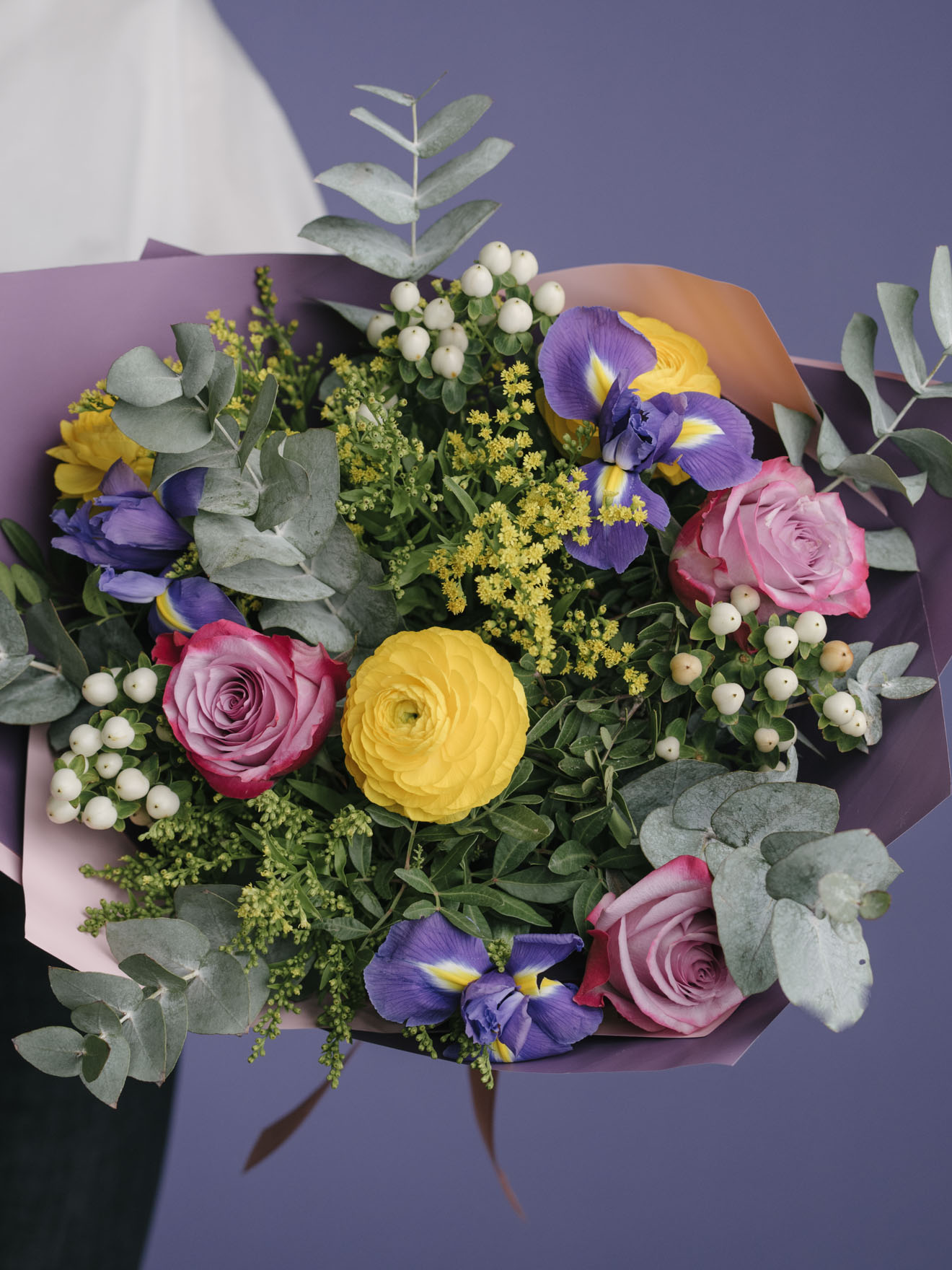 Buchet cu flori colorate Amelie