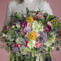Cutie cu flori Greenery Deluxe